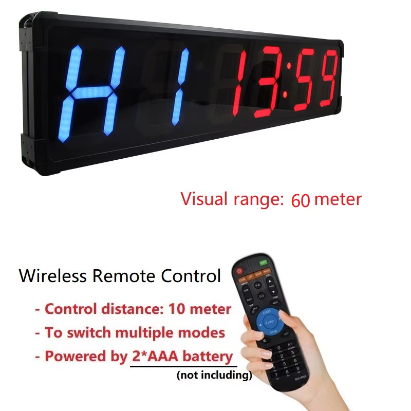 Intentional Living Shop 8 LED Gym Interval Timer