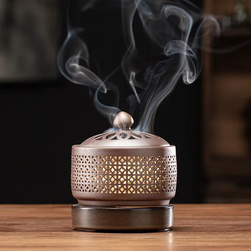 Intentional Living Shop 35 Electric ceramic incense burner for oils and powders